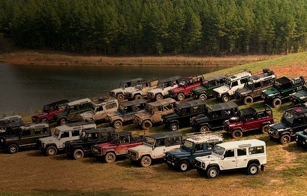 Land Rover Defenders